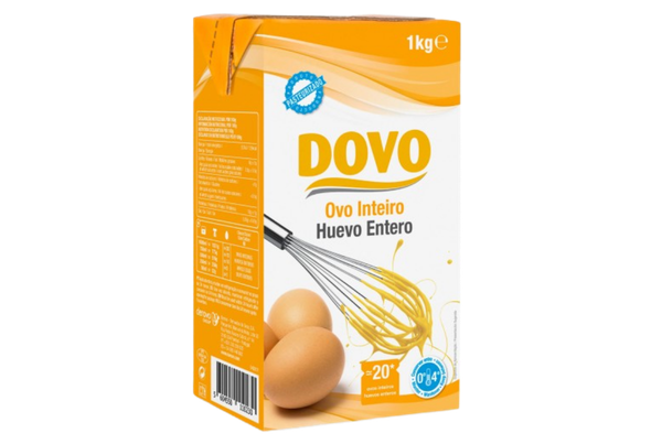 664701 OVO INTEIRO PASTEURIZADO DOVO 1KG CX8