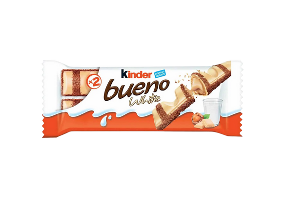 CHOCOLATE BRANCO KINDER BUENO