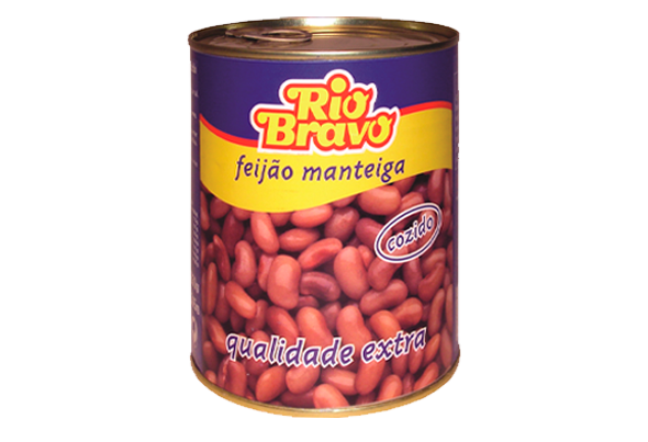 658094 FEIJAO MANTEIGA RIO BRAVO LT 820G PL