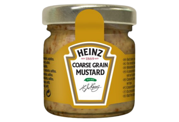 661073 MOSTARDA ROOMSERVICE HEINZ 33ML CX80