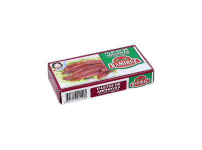 Filetes De Anchovas Ramirez 40Gr