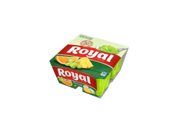 Gelatina Rte Tutti Frutti (4X100gr)Royal