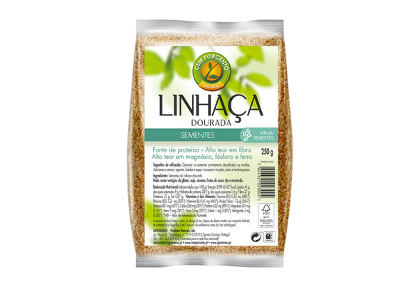 587423 SEMENTES LINHACA DOURADA 250 GRS
