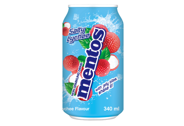 656442 BD MENTOS SALTY LYCHEE 340ML CX24