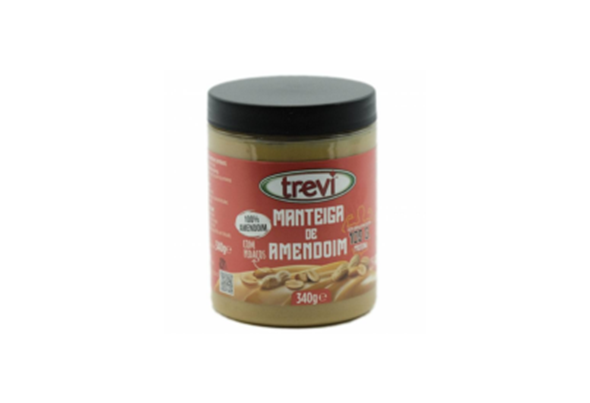 MANTEIGA AMENDOIM C PED 340 GR TREVI