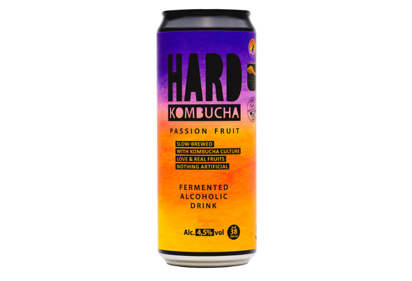 KOMBUCHA MARACUJÁ RUDY'S HARD