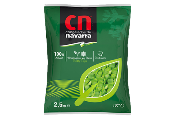 662907 PIMENTO VERDE CUBOS CONG NAVARRA 2.5KG