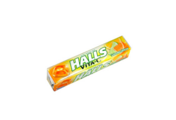 HALLS VITA C S ACUCAR SAB.CITRICOS CX 20
