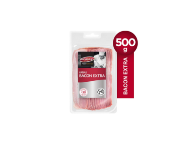 Bacon Extra Fatiado Nobre 500Grs