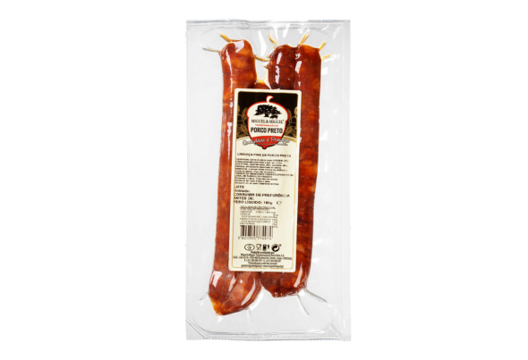 575212 LINGUICA FINA PORCO PRETO 200 GR M&M