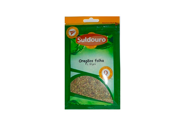 563513 OREGAOS EM FOLHAS PCT 200 GR SULDOUR