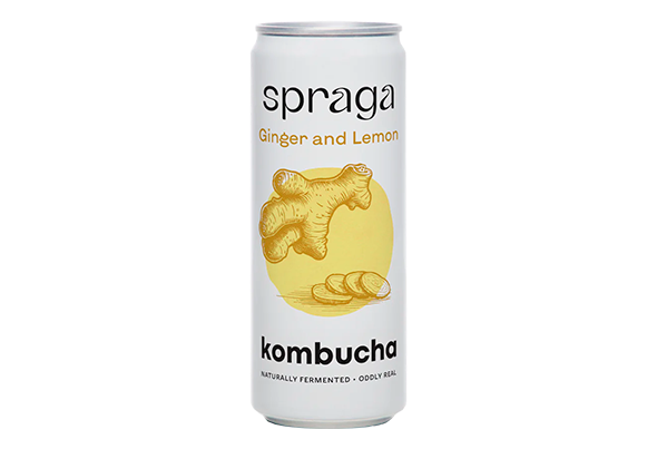 KOMBUCHA DE GENGIBRE E LIMÃO SPRAGA