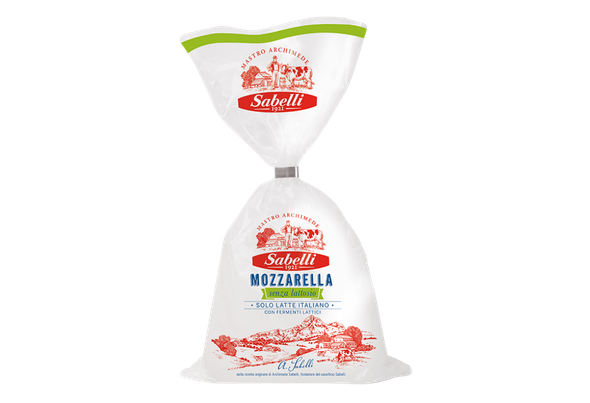 632571 MOZARELLA S LACTOSE SABELLI 200G (CX6)
