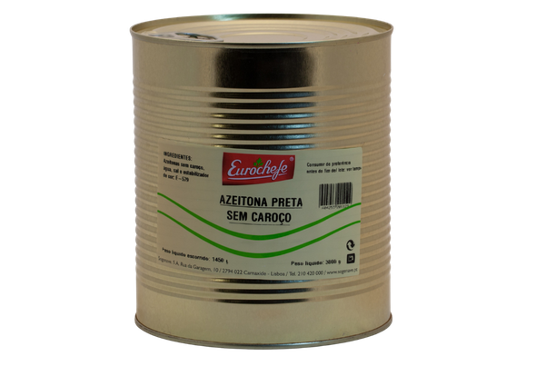 664643 AZEITONA PTA S C EUROCHEFE LT 3KG PL
