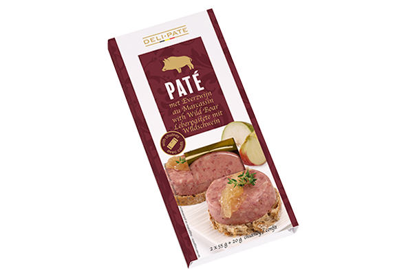 635435 GM PATE JAVALI C CHUTN MAC PER 2X55G+20G