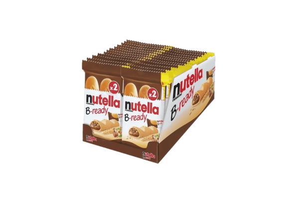 653455 BOLACHA RECHEIO NUTELLA B READY 44G CX24 2