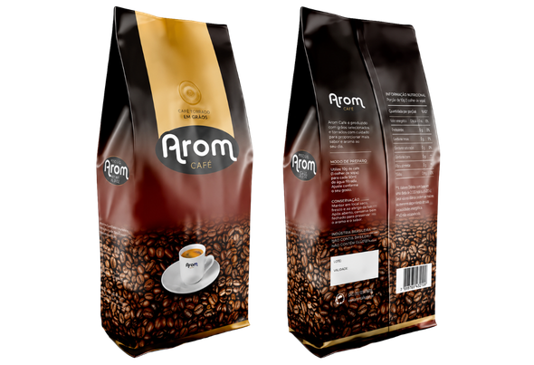570803 CAFE TORRADO EM GRAO AROM 1KG