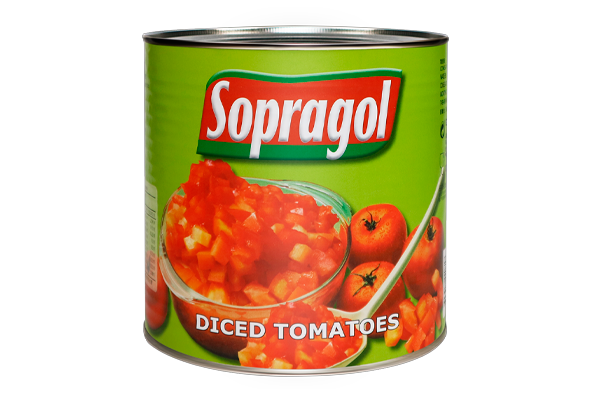 658166 TOMATE CUBOS SOPRAGOL LT 2.55KG PL
