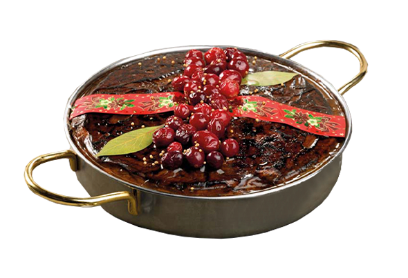 PATÊ COM ARANDOS EM TERRINA DE INOX GRAND MÈRE