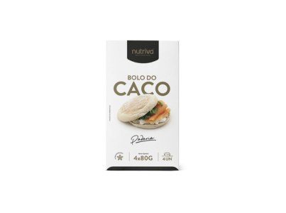 Bolo Do Caco 80G (72Un) Nutriva