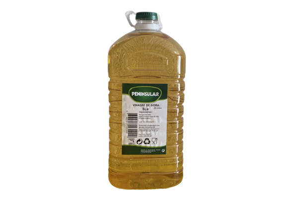 661150 VINAGRE SIDRA PENINSULAR 5L