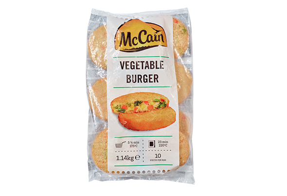 HAMBÚRGUER DE VEGETAIS MCCAIN