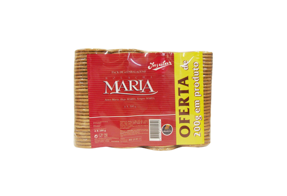 645354 BOLACHA MARIA INSULAR 200G