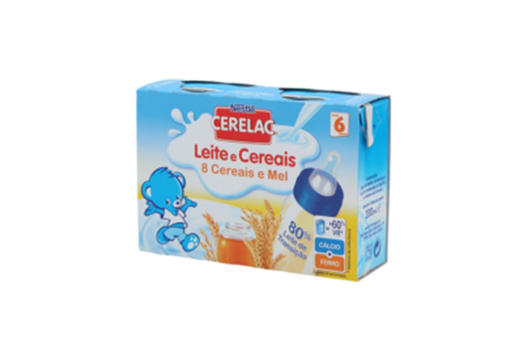 Cerelac Lacteo 8 Cereais Mel 2X200 Ml