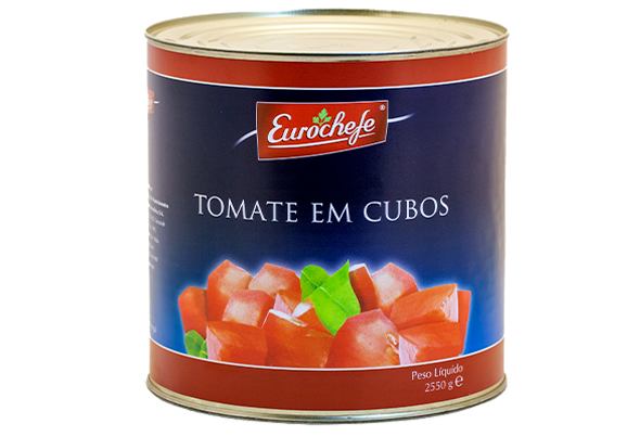 658624 TOMATE CUBOS EUROCHEFE LT 2.55KG PL