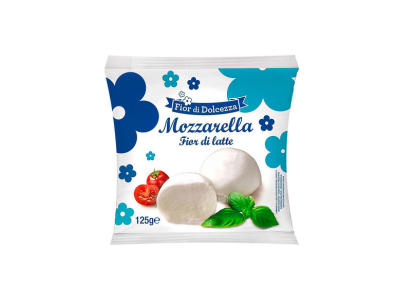 MOZZARELLA FIOR DI DOLCEZZA 125G (CX20)