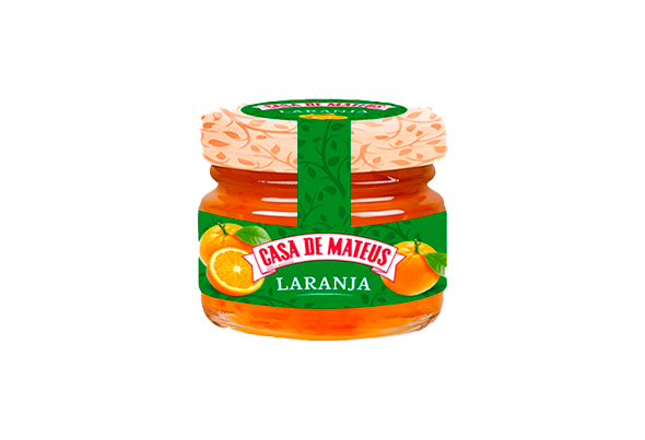 567930 DOCE LARANJA 30 GR CASA DE MATEUS CX48UN
