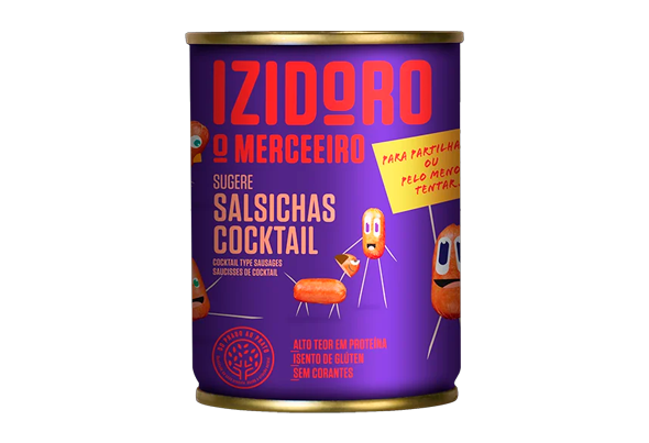 658992 SALSICHA COCKTAIL IZIDORO LT 170G PL