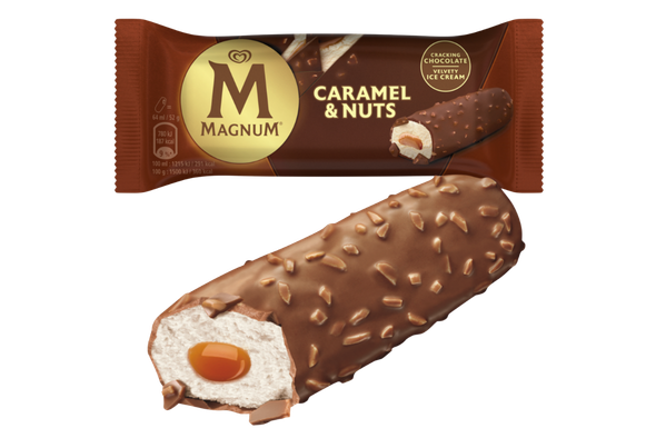GELADO CARAMEL & NUTS MAGNUM 64ML