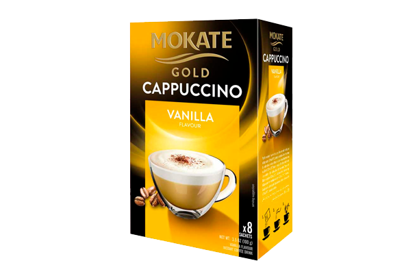 CAPPUCCINO DE BAUNILHA MOKATE GOLD