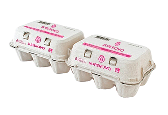 615876 OVOS TIPO L EMB 6X2 CX 12 DZ SUPEROVO