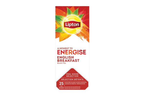 656112 CHA ENGLISH BREAKF LIPTON 25 SAQ