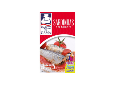 Sardinha Em Tomate 120 Grs Vasco Da Gama