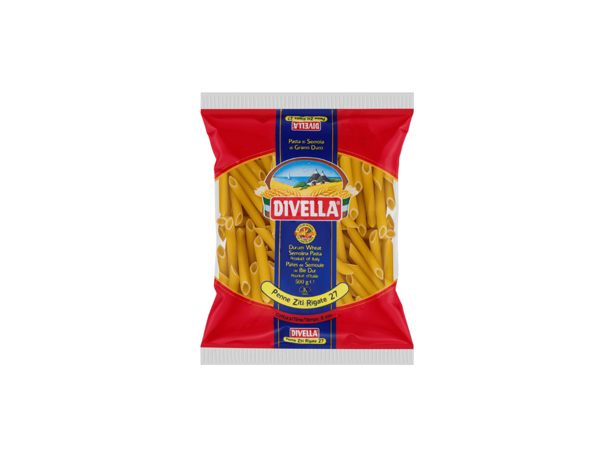Divella Penne Ziti Rigate 500 Grs