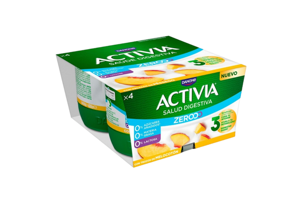 IOGURTE ACTIVIA 000% PÊSSEGO DANONE