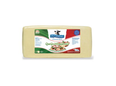 Queijo Mozzarella Barra±2,4Kg Valformoso