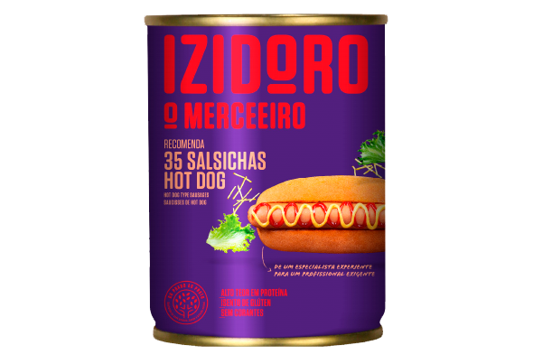 658955 SALSICHA H DOG IZIDORO 35UN LT 2.9KG PL