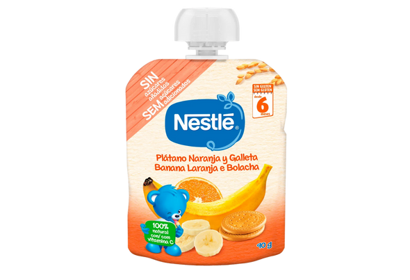 659564 FRUTA BANANA LARANJA BOLACHA NESTLE 90G