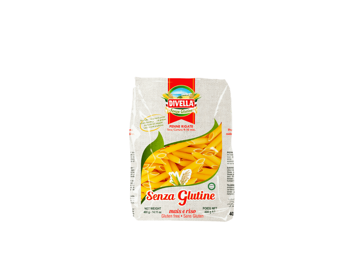 Divella Penne S Gluten 400 Grs