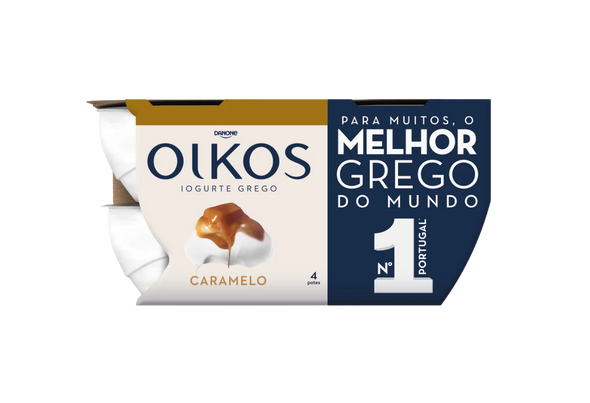 654384 IOG GREGO OIKOS CARAMELO DANONE 4X110G