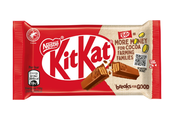 CHOCOLATE 4 FINGER KIT KAT