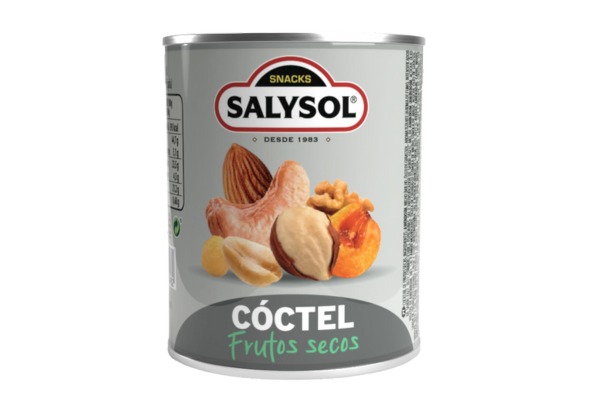 FRUTOS SECOS COCKTAIL MINIBAR SEM SAL SALYSOL