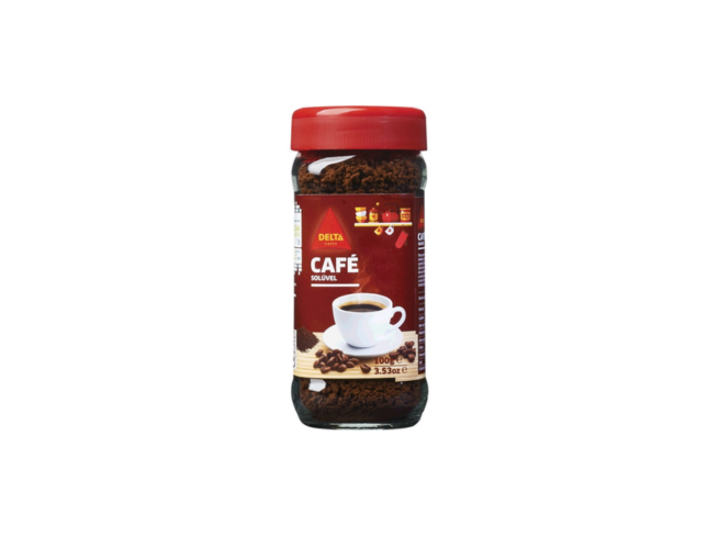 Cafe Soluvel Frasco 100 Grs Delta