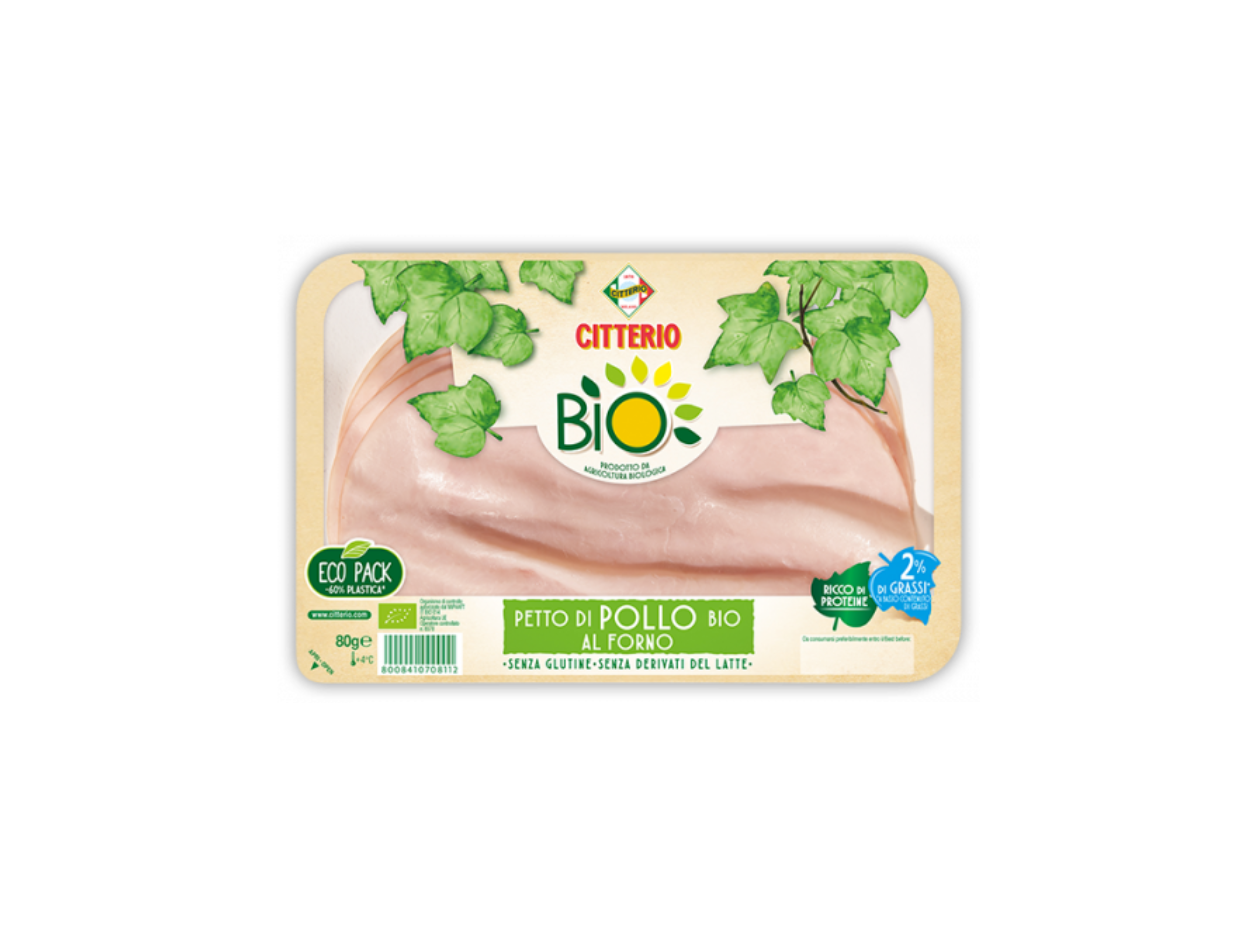 Citterio Peito Frango Assado Bio 80G