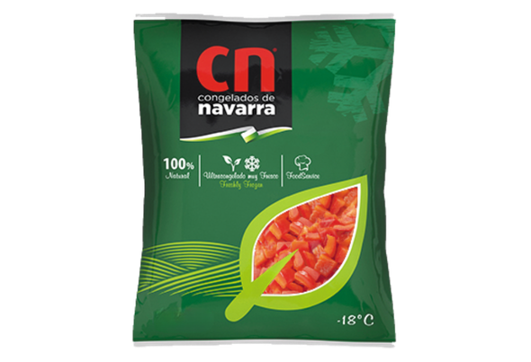 662922 PIMENTO VERMELHO CUBOS CONG NAVARRA 10KG