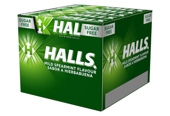 662682 REBUCADOS MENTAEUCALIPTO HALLS CX20